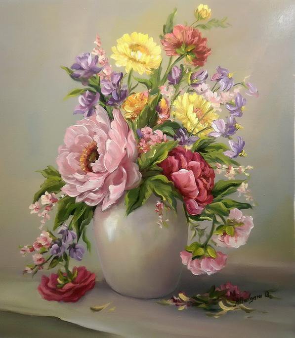 Anka Bulgaru-Kwiaty - kwiaty - оригинал