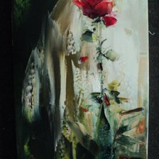 Схема вышивки «Nelu Gradeanu-Roza»