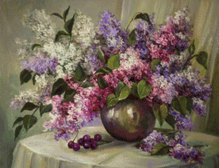 Anka Bulgaru-Bzy - bzy, kwiaty - предпросмотр