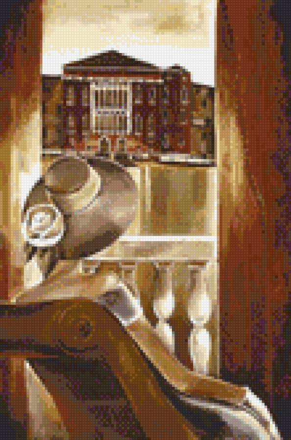 Комната с видом. Венеция - венеция. дама. - предпросмотр