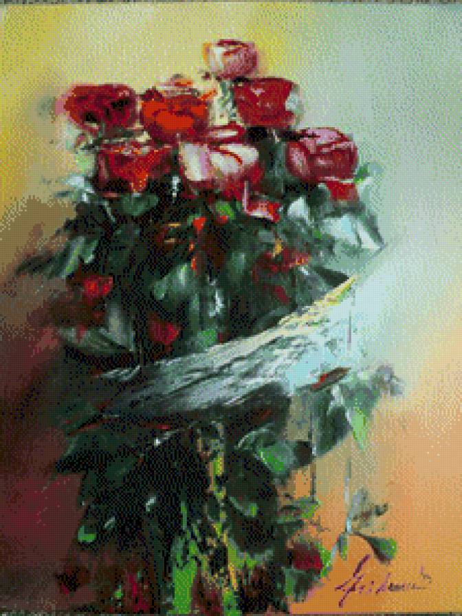 Nelu Gradeanu-Roze - roze, kwiaty - предпросмотр