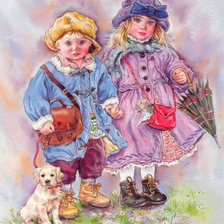 Прогулка под дождём