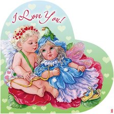 Схема вышивки «Валентинка 16»