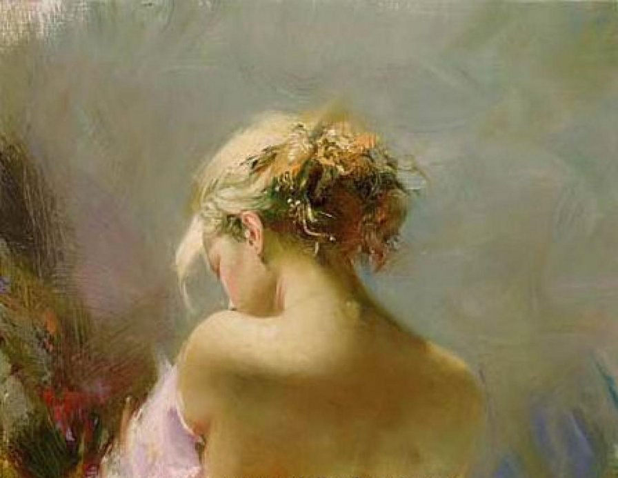 Утро.Пино Даэни - пино даэни, живопись - оригинал