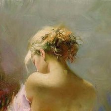 Схема вышивки «Утро.Пино Даэни»