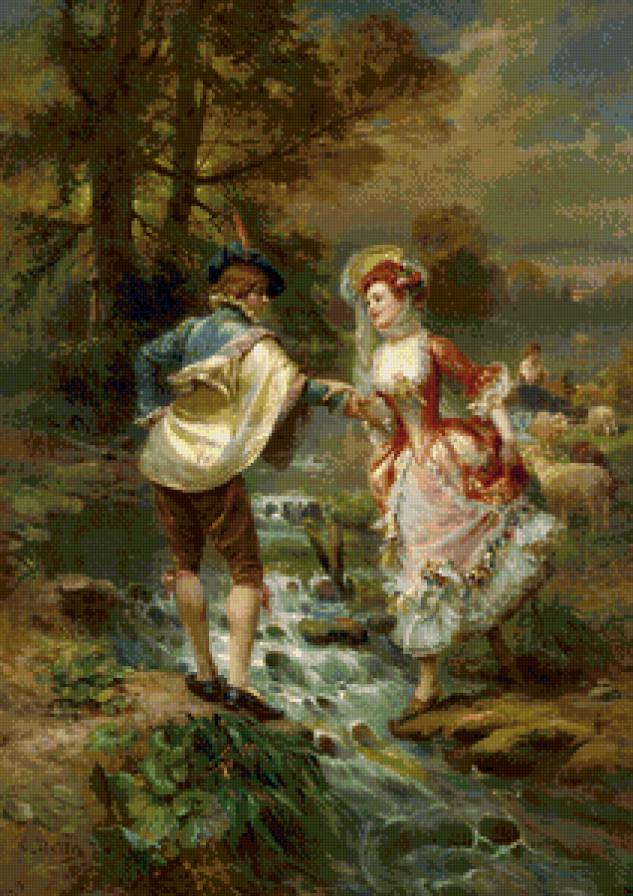 галантность - картина - предпросмотр