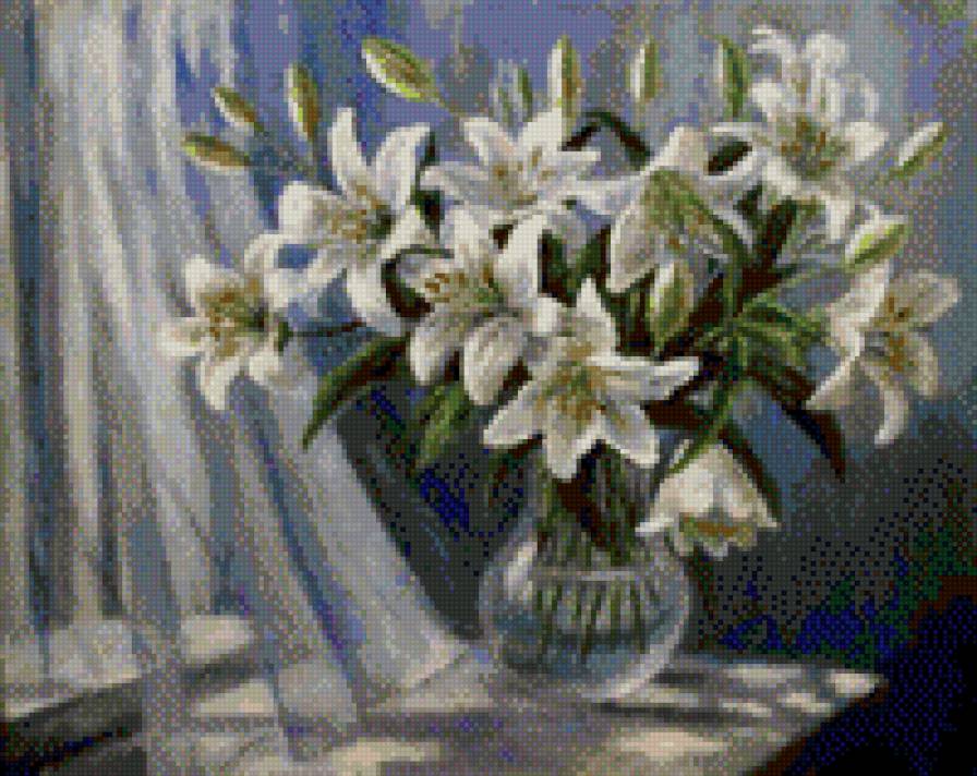 Букет - букет, цветы, ваза - предпросмотр