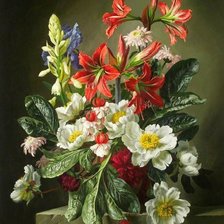 Схема вышивки «букет»