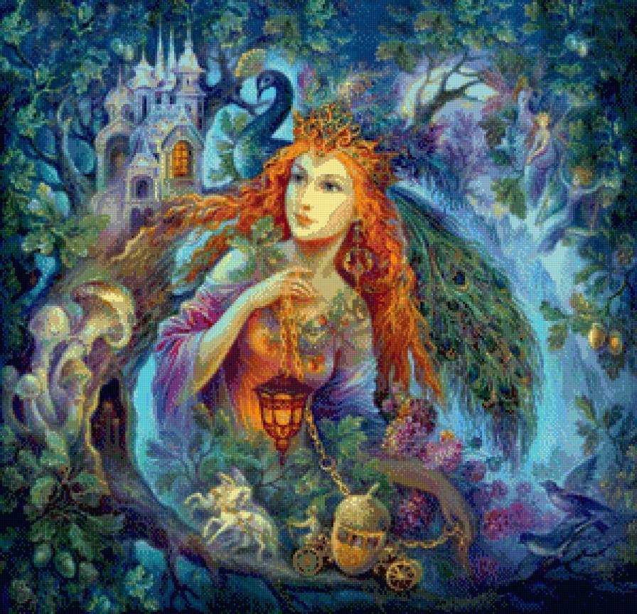 картина - красота.фентези, девушка - предпросмотр