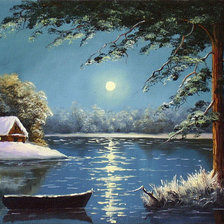 Схема вышивки «Лунный свет»