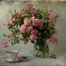 Натюрморт с цветами