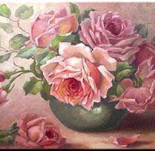 Схема вышивки «роз вв»