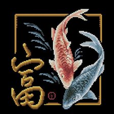 Схема вышивки «japonskaja visivka»