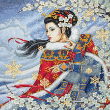 Схема вышивки «под яп»