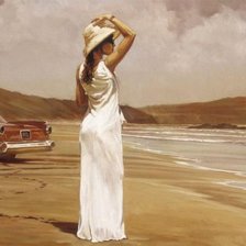 Схема вышивки «у моря»