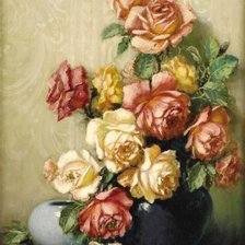 Схема вышивки «Розы»