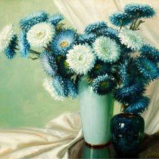 Схема вышивки «Астры»