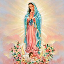 Схема вышивки «Ангел хранитель»