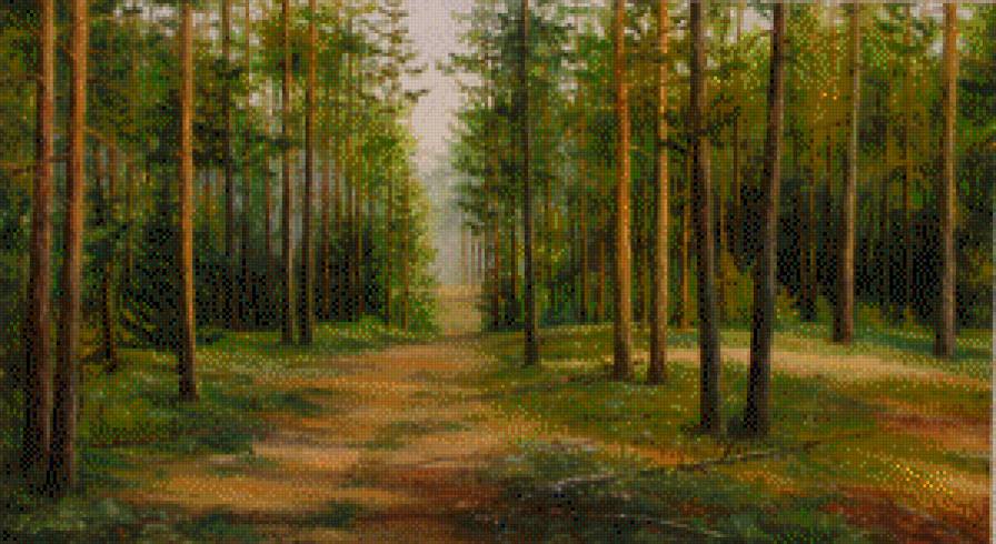 Лесная тропа - лес, природа, тропа - предпросмотр