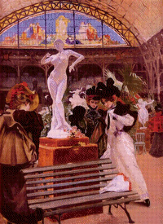 девушки - ретро - предпросмотр