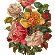 Схема вышивки «букет»