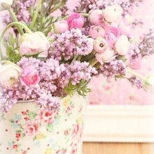 Схема вышивки «цветы»