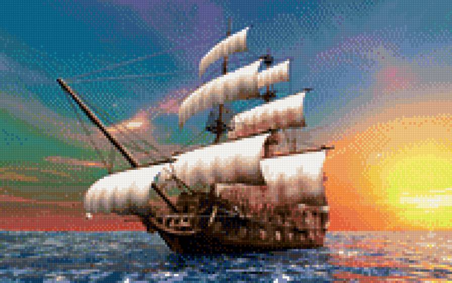 корабль - водный мир - предпросмотр