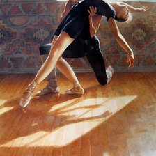 Схема вышивки «Танец.Стив Хэнкс»