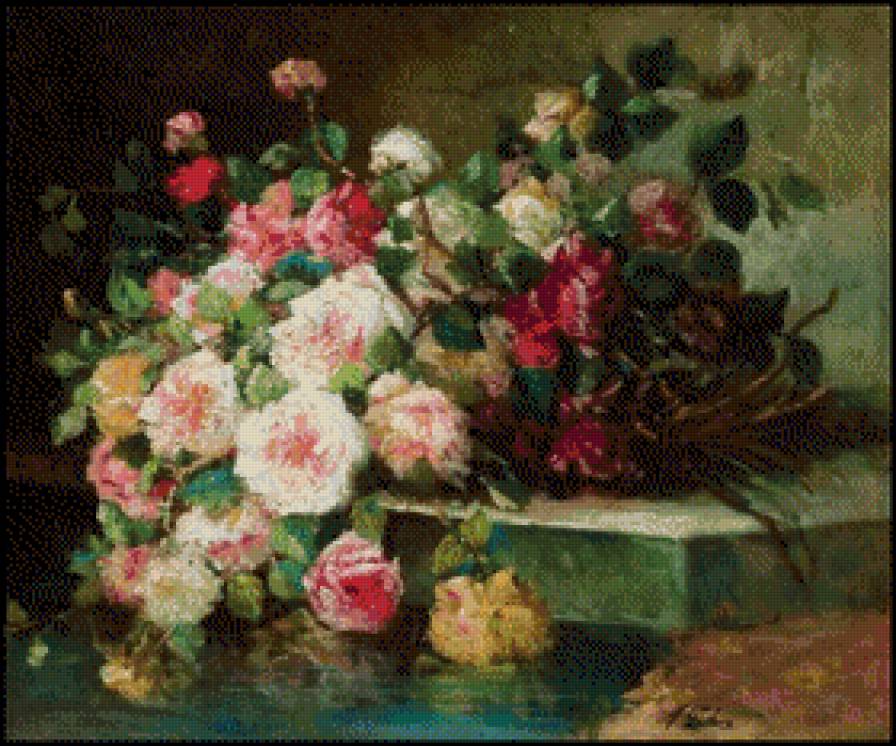 Wiktor Lecraire - roze w malarstwie - предпросмотр