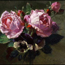 Схема вышивки «Jean B.Robie»