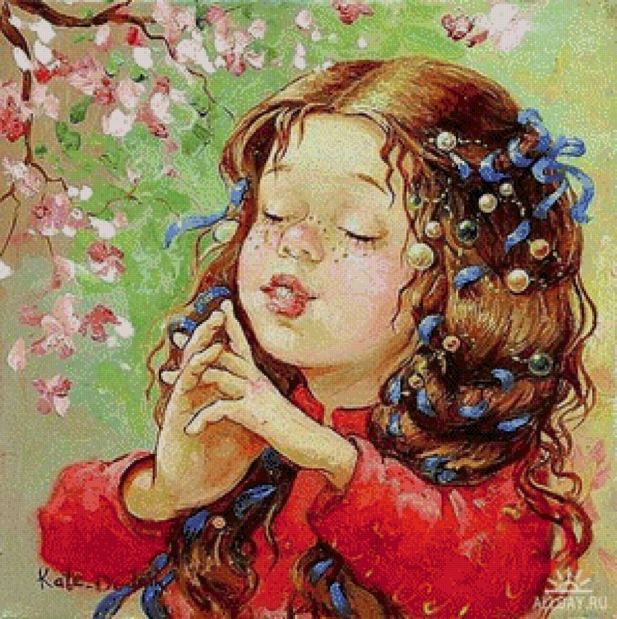 Девчушка - девочка, дети, детская - предпросмотр