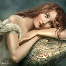 Схема вышивки «Красивый мир фэнтези»