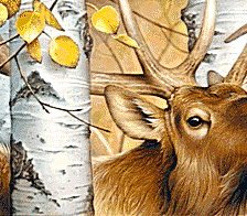 Схема вышивки «Олень»