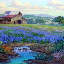 Цветущая долина.Mikki Senkarik