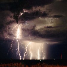 Схема вышивки «гроза»