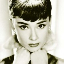 Схема вышивки «красотка Одри»