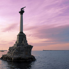 Схема вышивки «памятник»