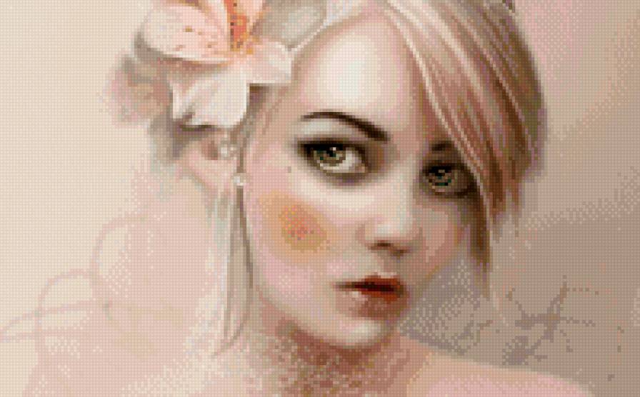 глаза - фэнтези девушки - предпросмотр