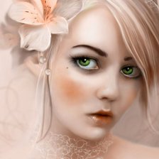 Схема вышивки «глаза»