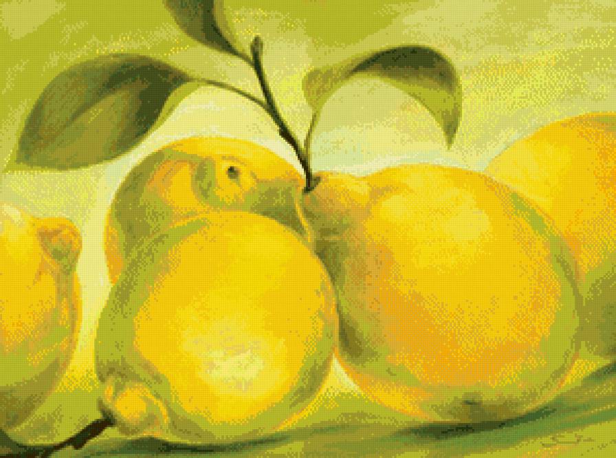 сочный лимон - пано, кухня, ягоды, фрукты - предпросмотр