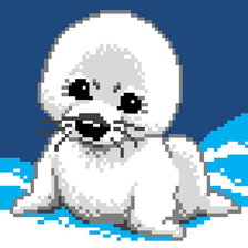 Схема вышивки «Подушка с бельком»