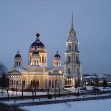 Схема вышивки «Собор»