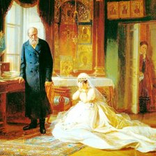 Схема вышивки «перед венчанием»