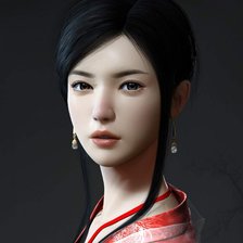 Схема вышивки «портрет»