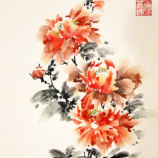 Схема вышивки «Акварель»