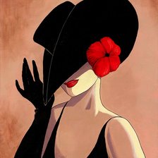 Схема вышивки «Красота женщины»