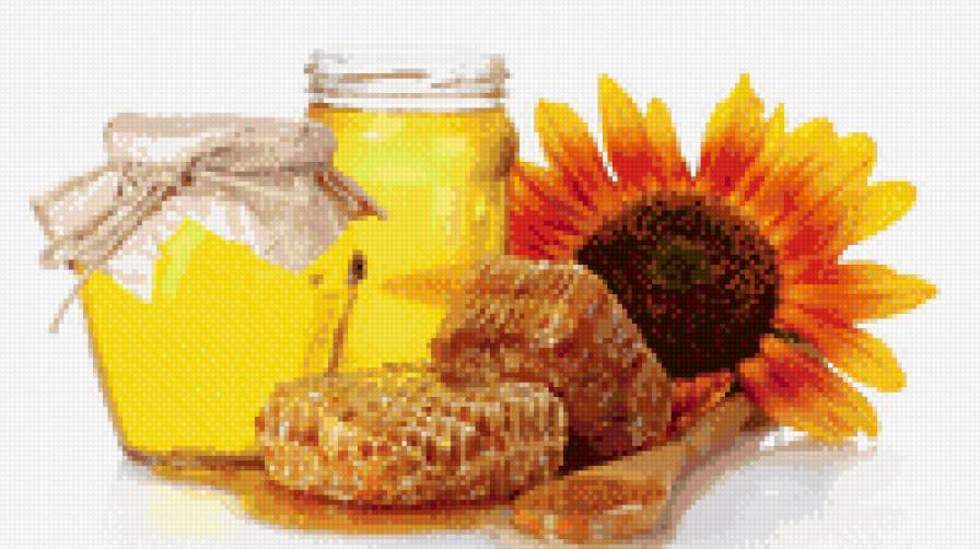 мёд - натюрморт, кухня, подсолнух, мед - предпросмотр