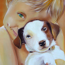 Схема вышивки «Мой дружок»