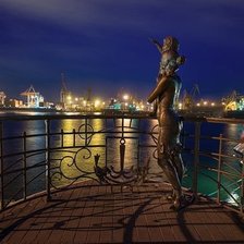 Схема вышивки «Памятник жене моряка»