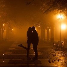 Схема вышивки «Влюбленные»